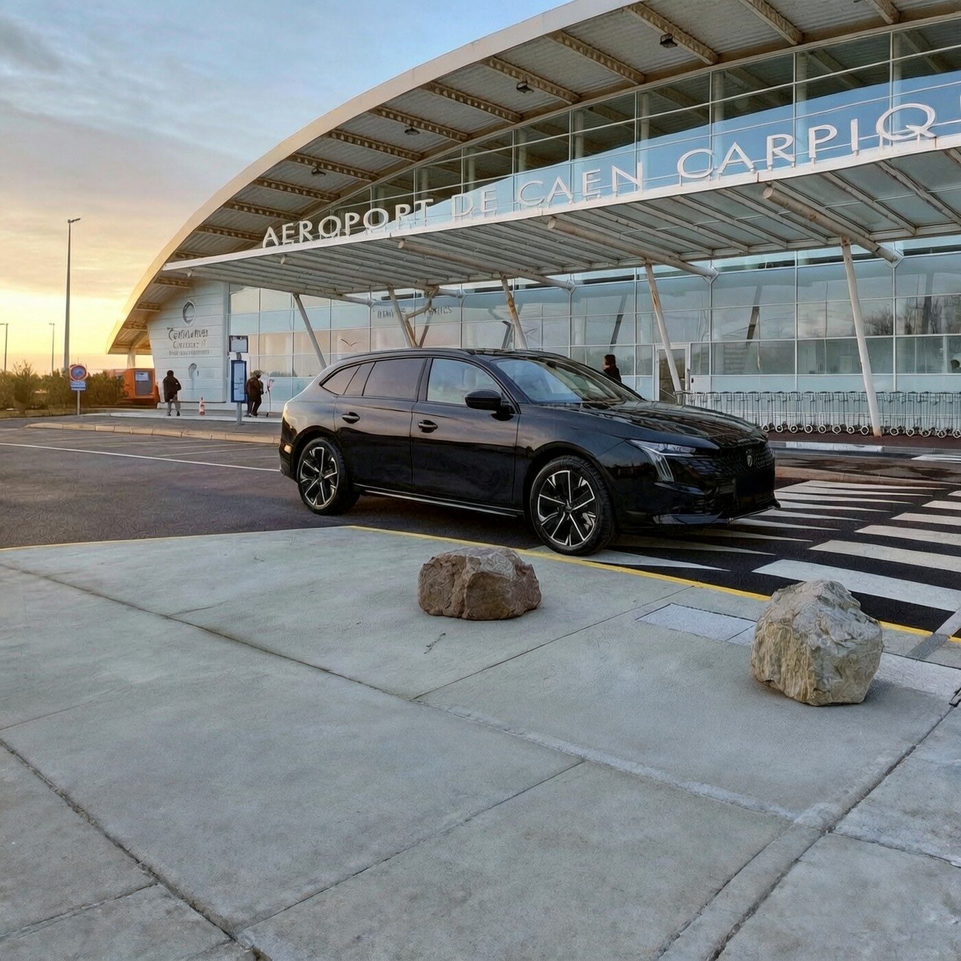 VTC Suisse Normande — Transfert Aéroport Caen-Carpiquet